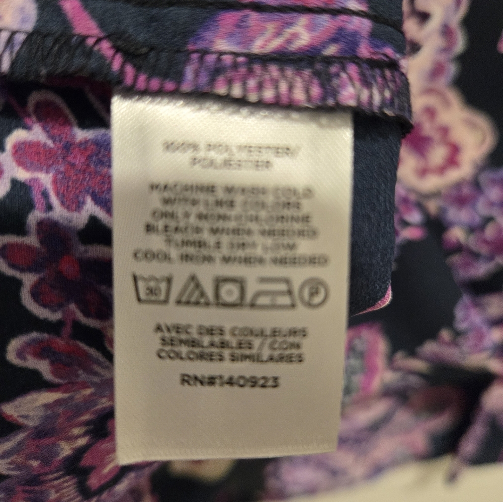 Loft Floral Ruffle Blouse - Picture 5 of 5